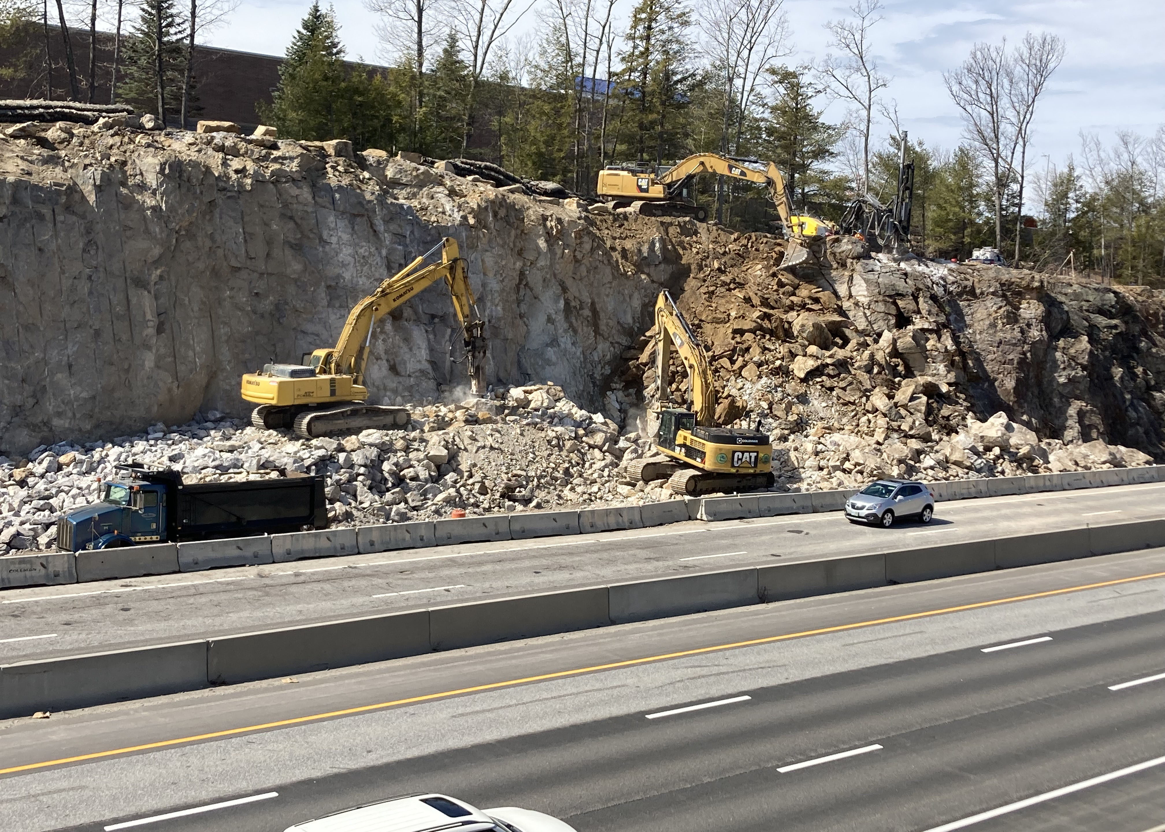 SB Ledge Excavation Work – April 2023